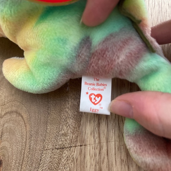 Ty Beanie Baby Iggy the iguana - Picture 7 of 8